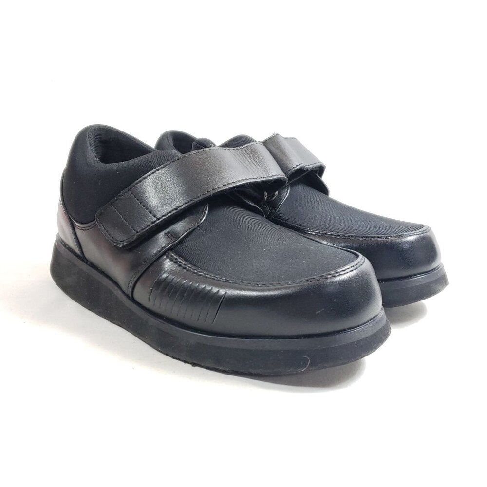 Mt. Emey Leather Walking Shoes Men's Size 5 4E Black